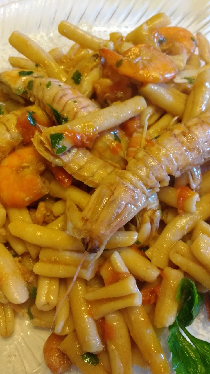 maccheroni ai crostacei