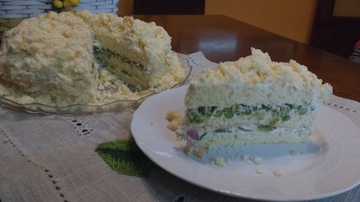 mimosa salata tagliata