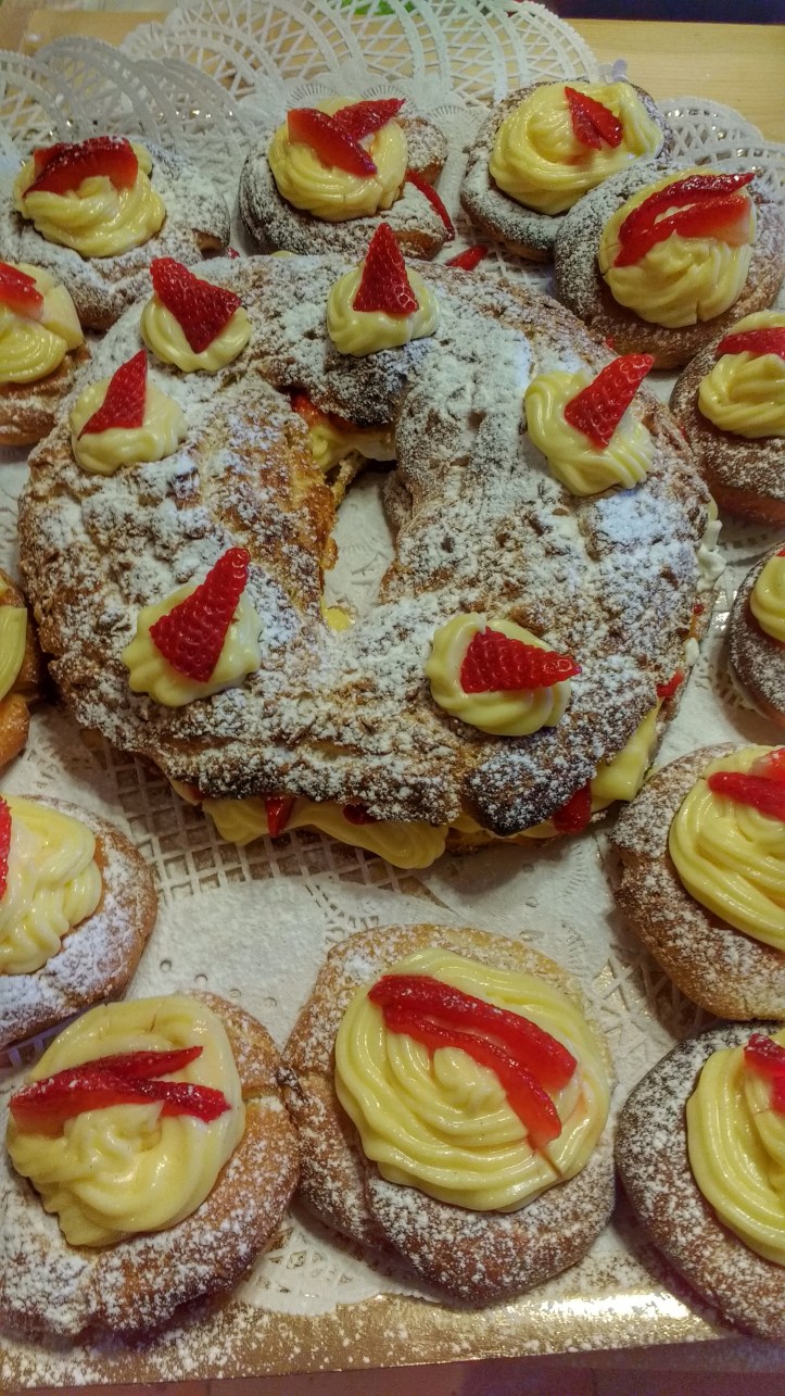 Paris Brest e zeppole