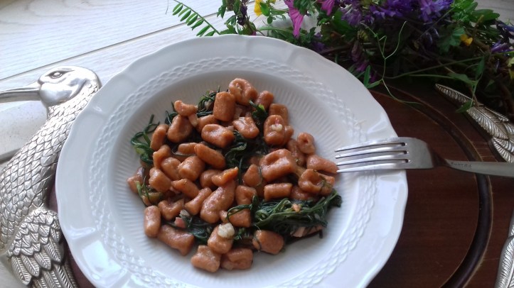 gnocci integrale con barba di frate