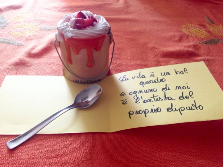 tiramisu con dedica