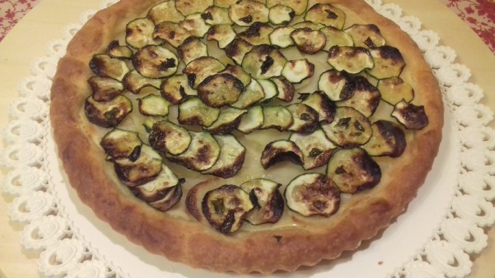 crostata di zucchine