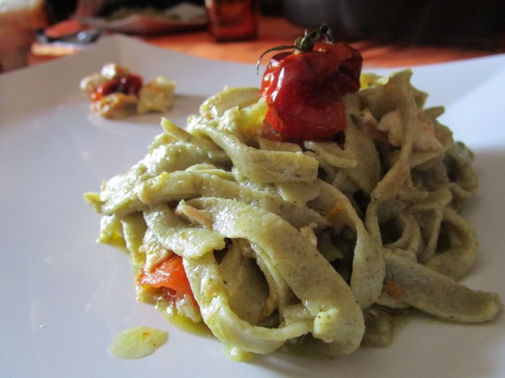 Tagliolini al te bancha - La cucina Pia www.lacucinpia.com